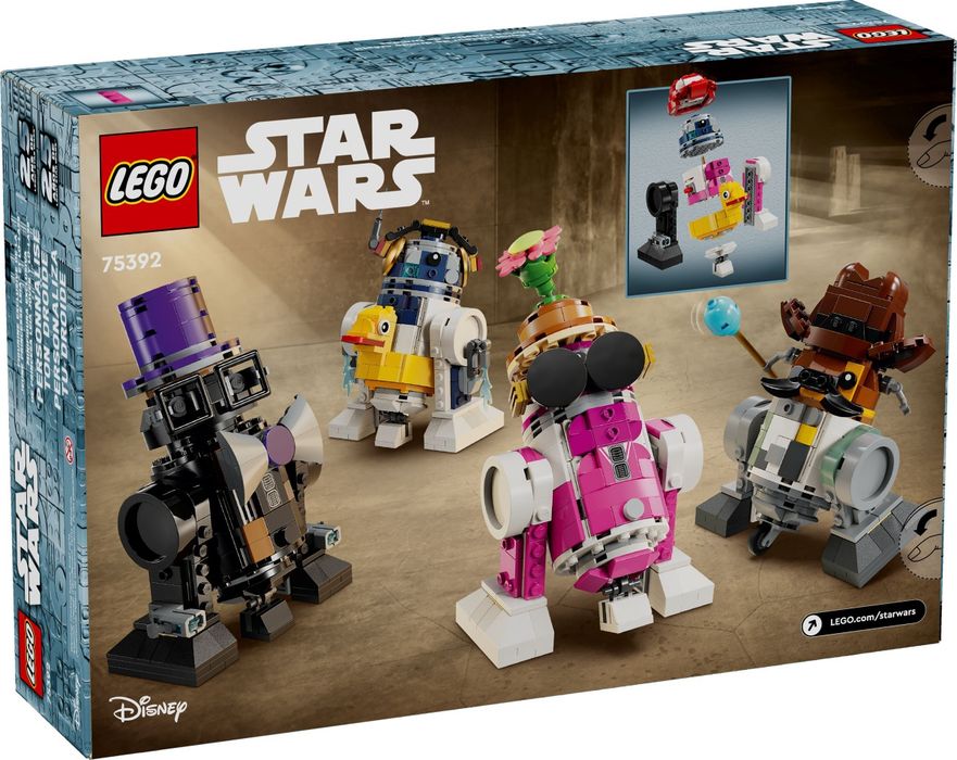 Nowy LEGO 75392 Star Wars - Kreatywny zestaw do budowy droidów.