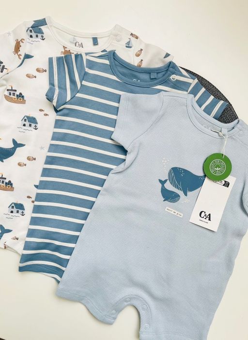 Zestaw letnich ubranek dla niemowlaka C&A