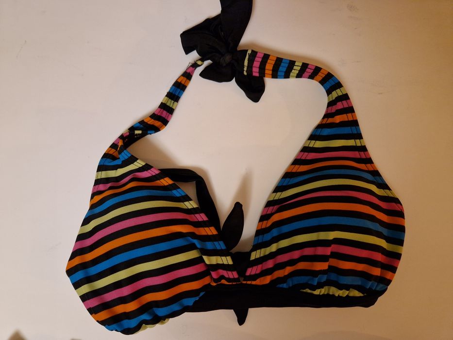 bikini kostium kąpielowy dwuczęściowy  w paski