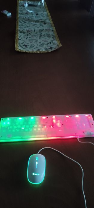 Computador teclado e rato