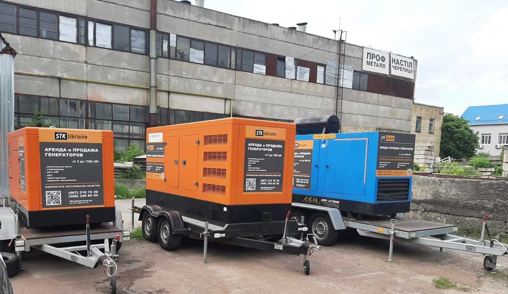 Дизельный генератор 15, 20, 24, 25, 28, 30 ,32 кВт Аренда и ПРОДАЖА