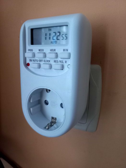 Розетка таймер, програматор, реле