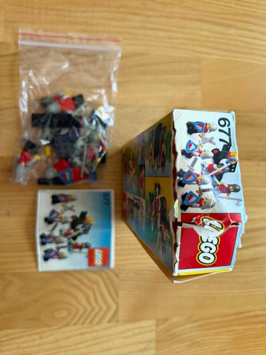 Lego 677 Knight's Procession 1979r Pudełko instrukcja