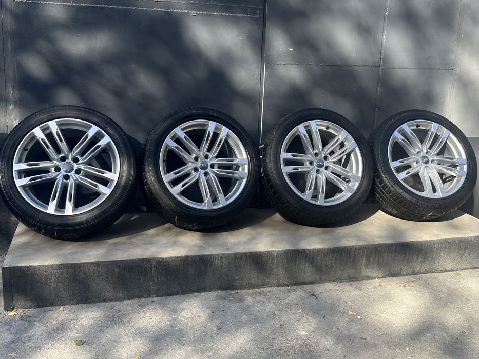 Оригінальні диски Audi 5 112 R20 та літні шини 255 45 R20 ціна за шт