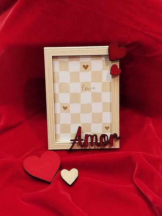 Molduras para fotos S. Valentim