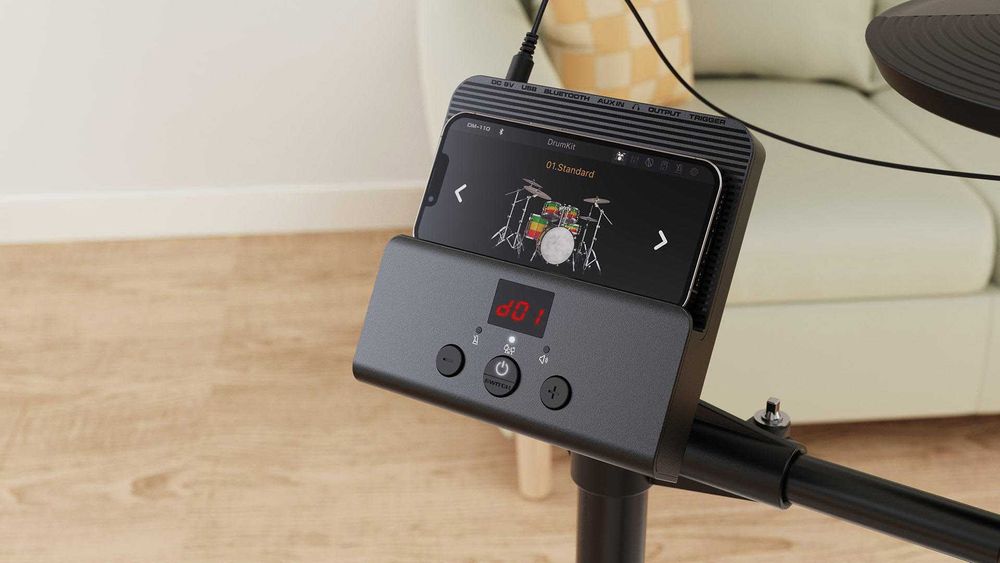 NUX DM-110 perkusja elektroniczna pady Mesh Head BT słuchawki pałki