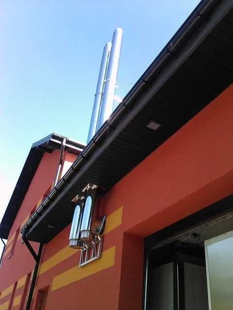 Rozwiercanie, frezowanie kominów. Kominy izolowane.