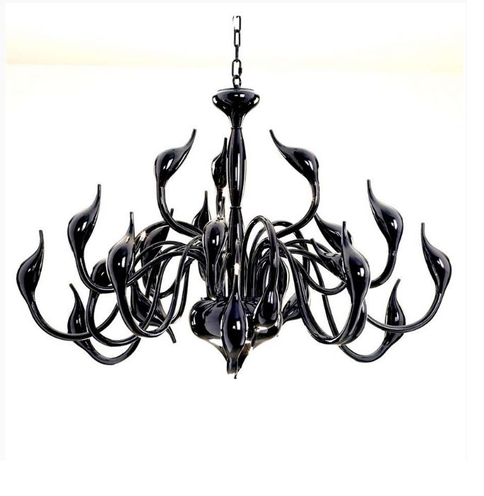 Люстра лебедь MD ,  MX8098-12A