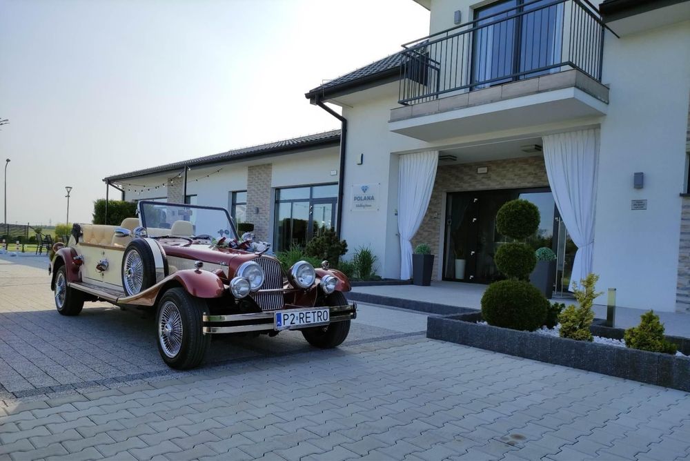 Samochód retro na ślub, wesele Alfa ślubny zabytkowy klasyk samochód