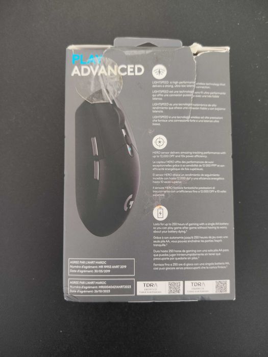 Rato Óptico Logitech G305 LightSpeed Wireless 12000DPI Preto