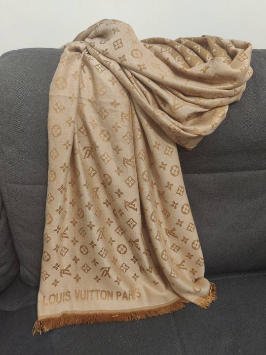Szal chusta Louis Vuitton Paris 180x65