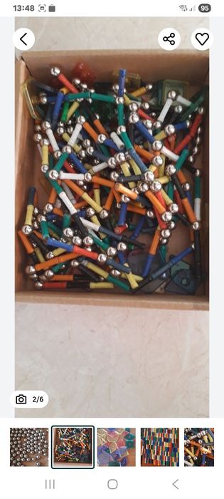 Klocki magnetyczne 3 kilogramy