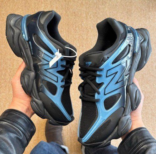Чоловічі кросівки New Balance 9060 Black Blue Gradient стильні кроси