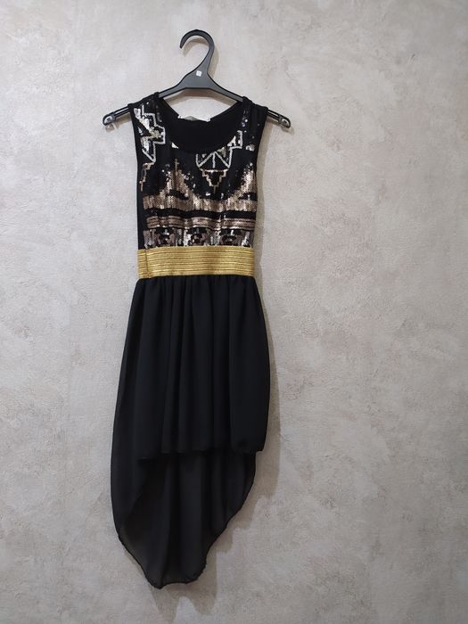 Sukienka czarna wizytowa 4 latka