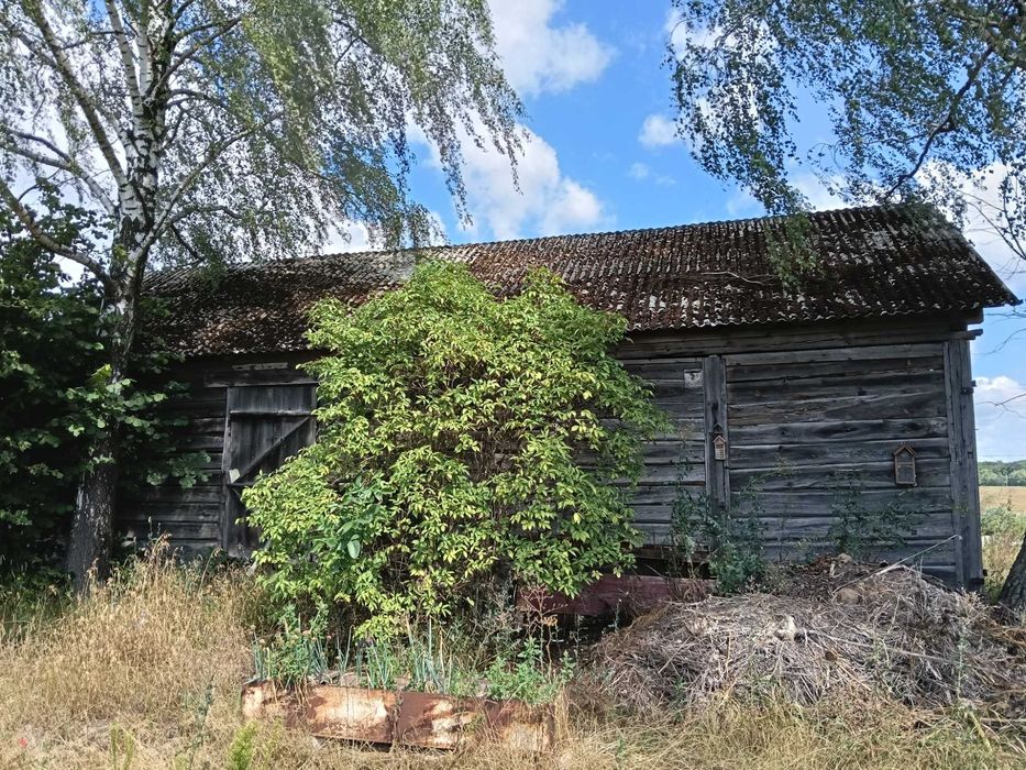 Stara stodoła do rozbiórki na opał, bale, deski