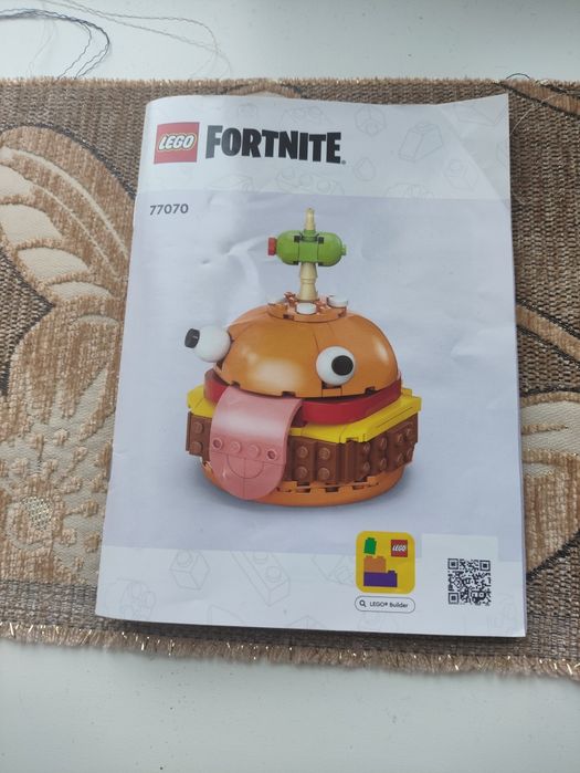 LEGO Fortnite 77070 Durrr Burger | коробка, інструкція