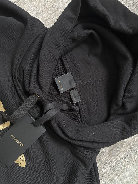 Bluza z kapturem damska pinko M czarna