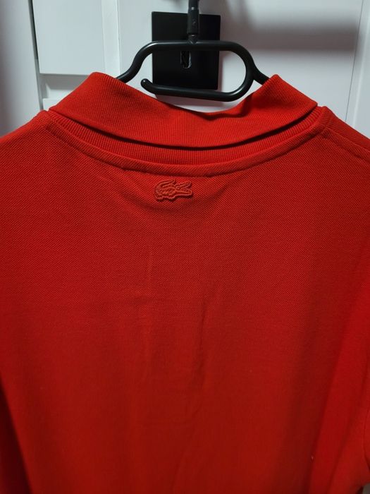 Lacoste polo czerwona rozmiar L