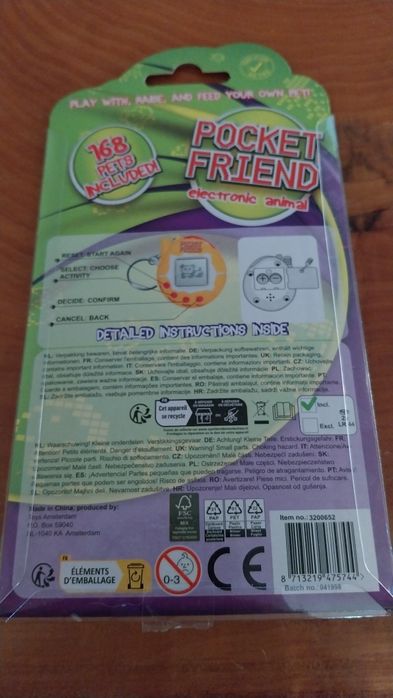 Pocket Friend eletronic animal