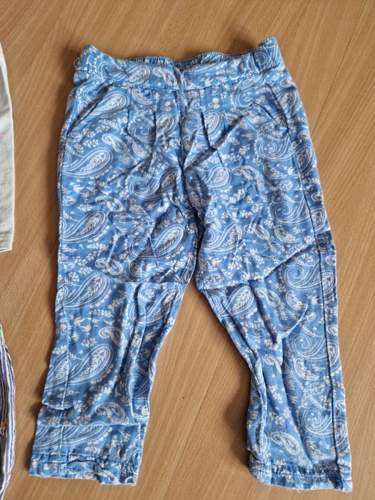 3 pary spodnie na lato 92cm