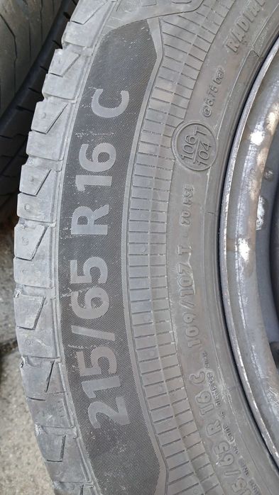 VW Multivan/Transporter T5 koła felgi stalowe opony lato 215/65R16C