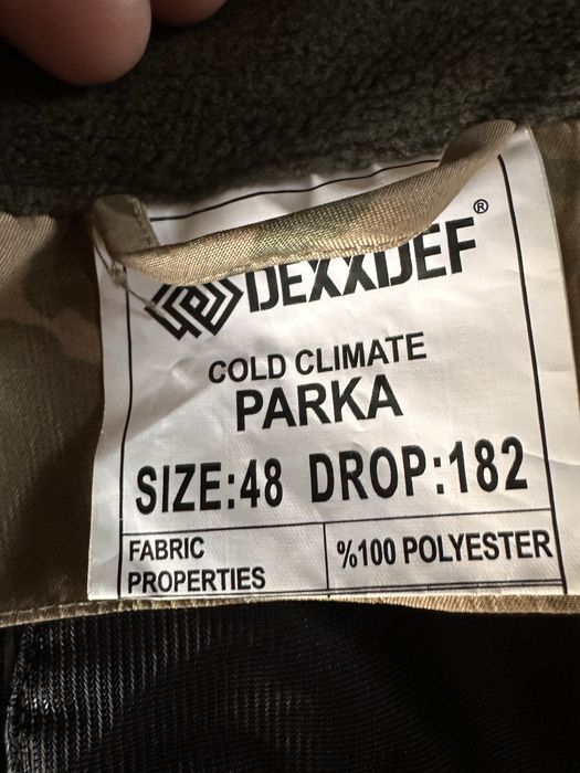 куртка-Парка DEXXDEF Cold Climate Parka