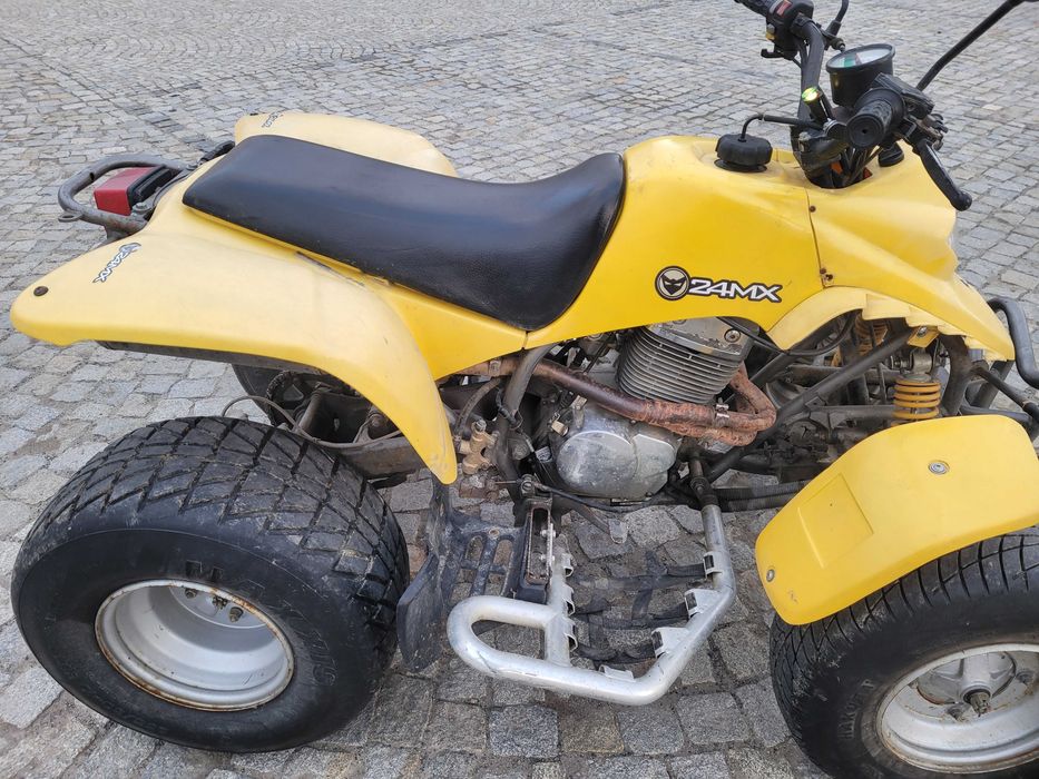 Quad SMC Barossa 250, zarejestrowany.