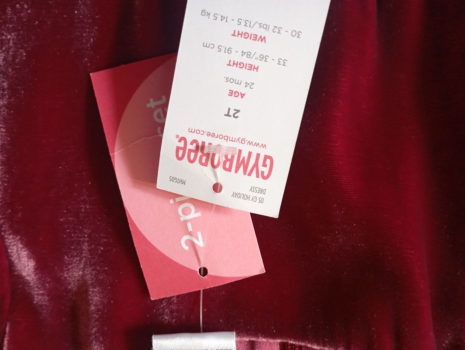 Sukienka elegancka dla dziewczynki, nowa, 2-3 lata