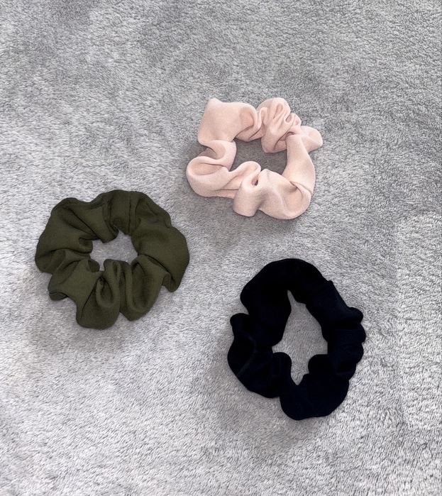Gumki do włosów scrunchie