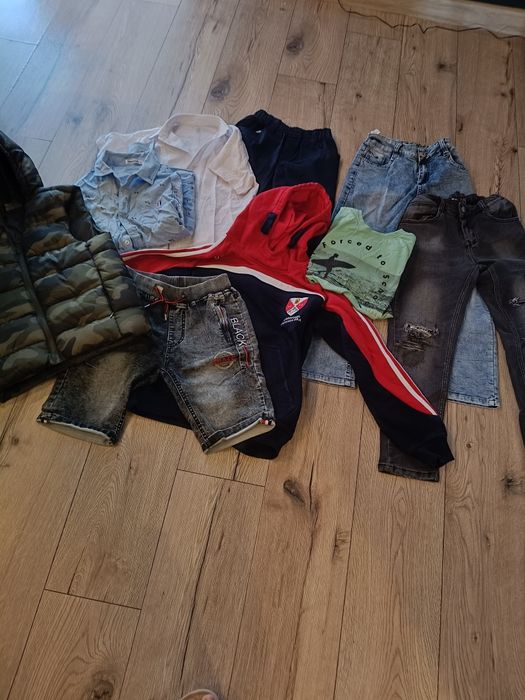 Ubrania chłopięce r 140