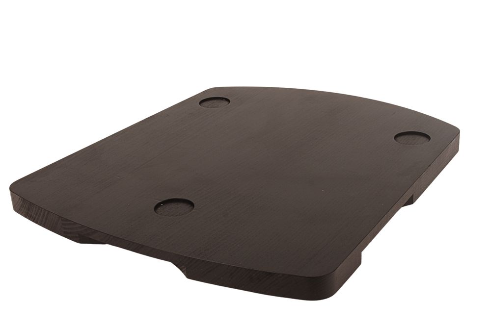 Drewniana Podstawka Pod Thermomix - Czarna - Elegancka i Nowoczesna