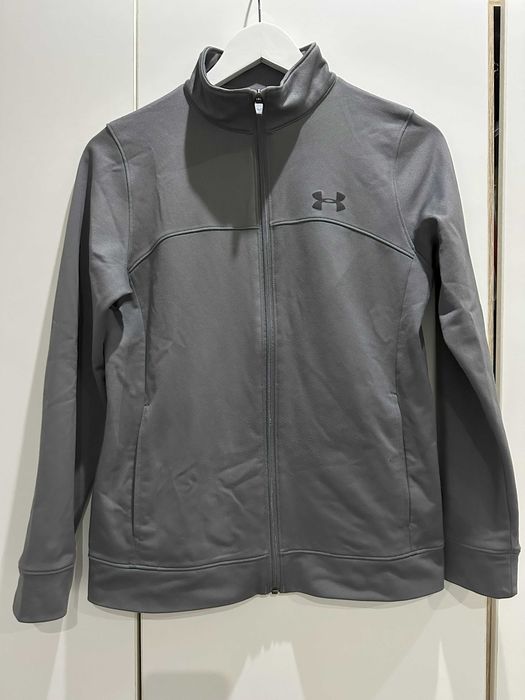 Szara bluza Under Armour 36 S na suwak sportowa