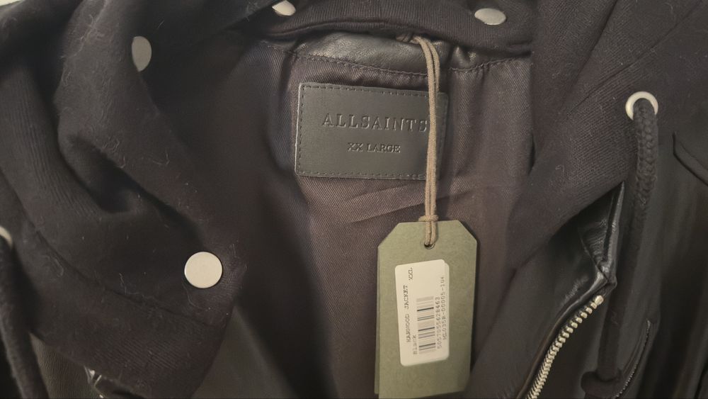 Шкіряна куртка All Saints Harwood  Biker