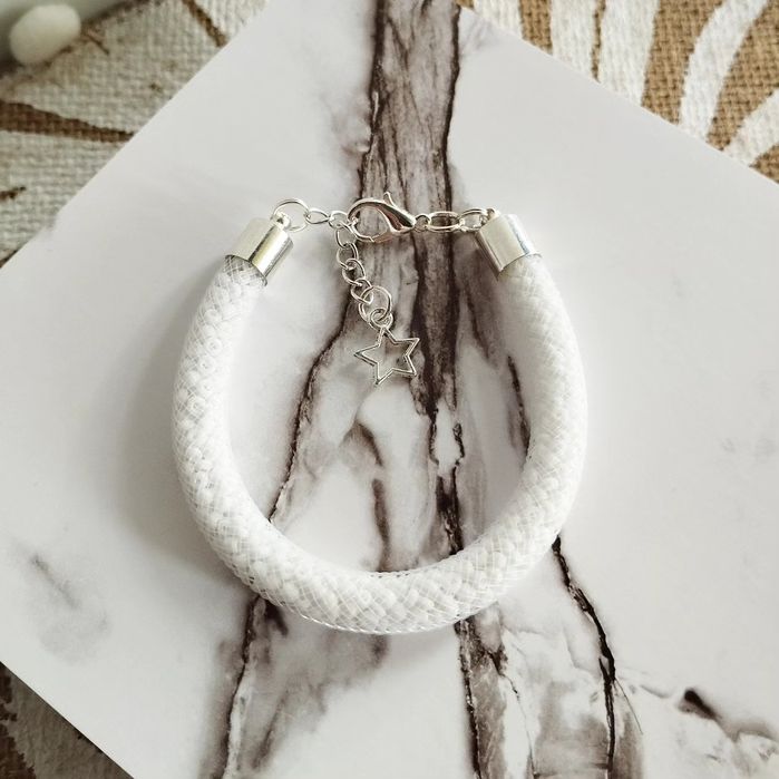 Bransoletka z siatki jubilerskiej