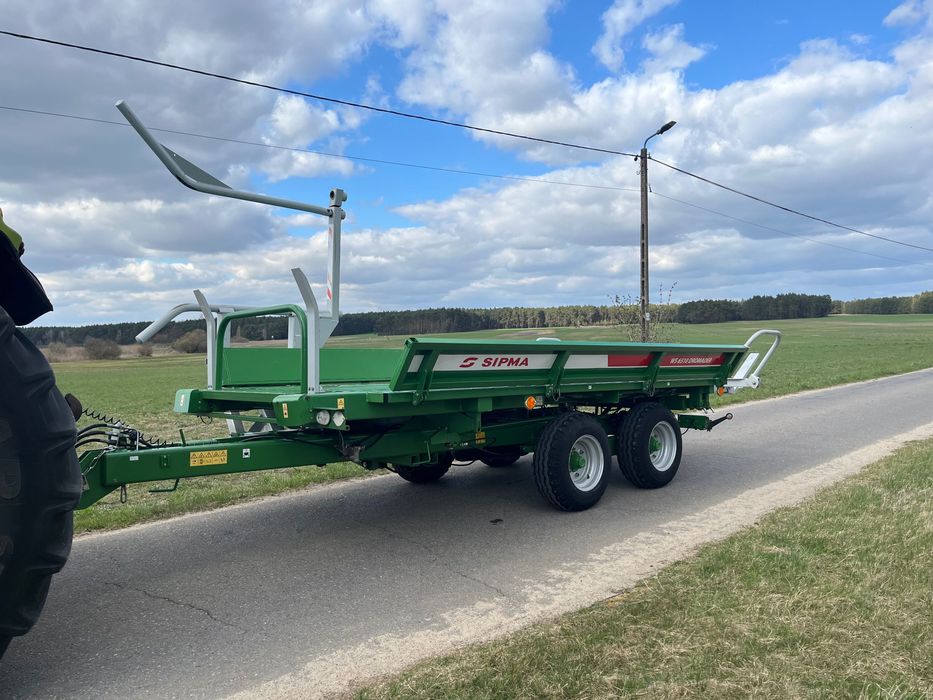 Przyczepa platforma do bel