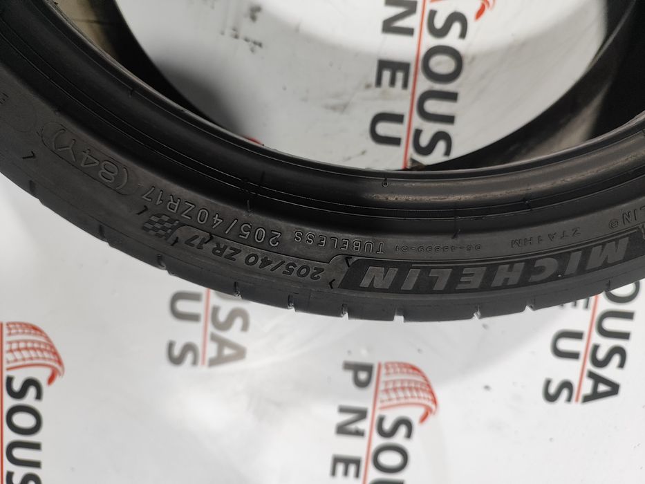 2 pneus semi novos 205-50R17 Michelin - Oferta dos Portes