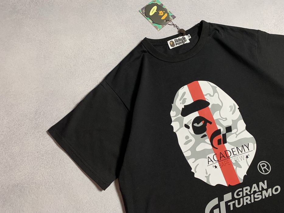Нова Футболка Bape x Gran Turismo A Bathing Ape HEAD TEE