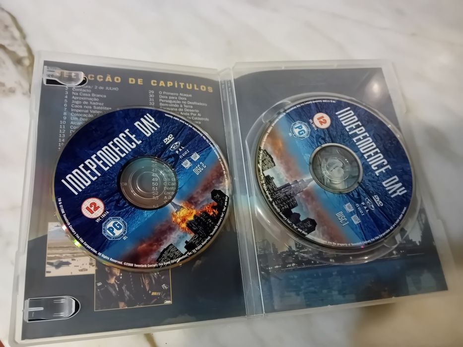 Dvd Duplo O Dia da Independência