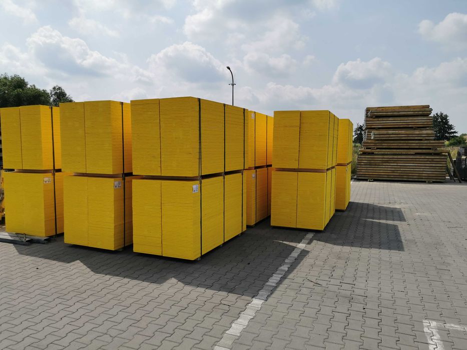 Płyta Szalunkowa Żółta/Sklejka 3 Warstwowa/ MAGAZYN WROCŁAW!