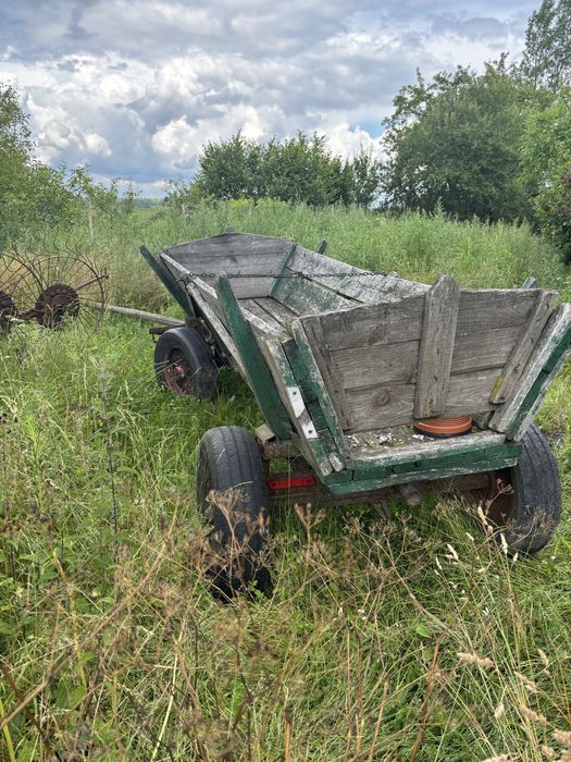 Wóz konny metalowa konstrukcja