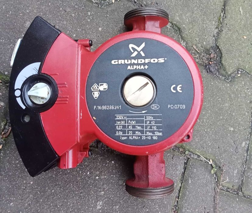 Pompa obiegowa grundfos Alpha plus