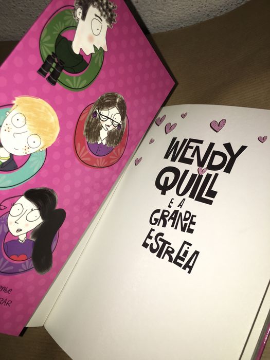 Livro Wendy Quill e a Grande Estreia de Wendy Meddour
