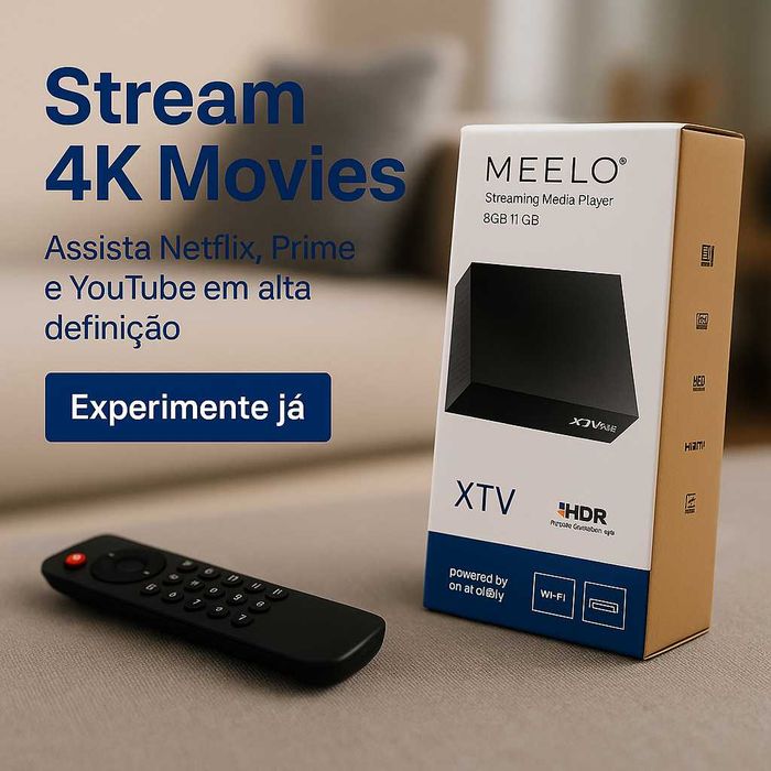 Android 11 TV Box Meelo — Nova e potente como Formuler!
