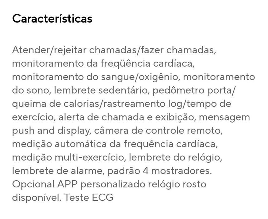 Smartwatch em Promoção