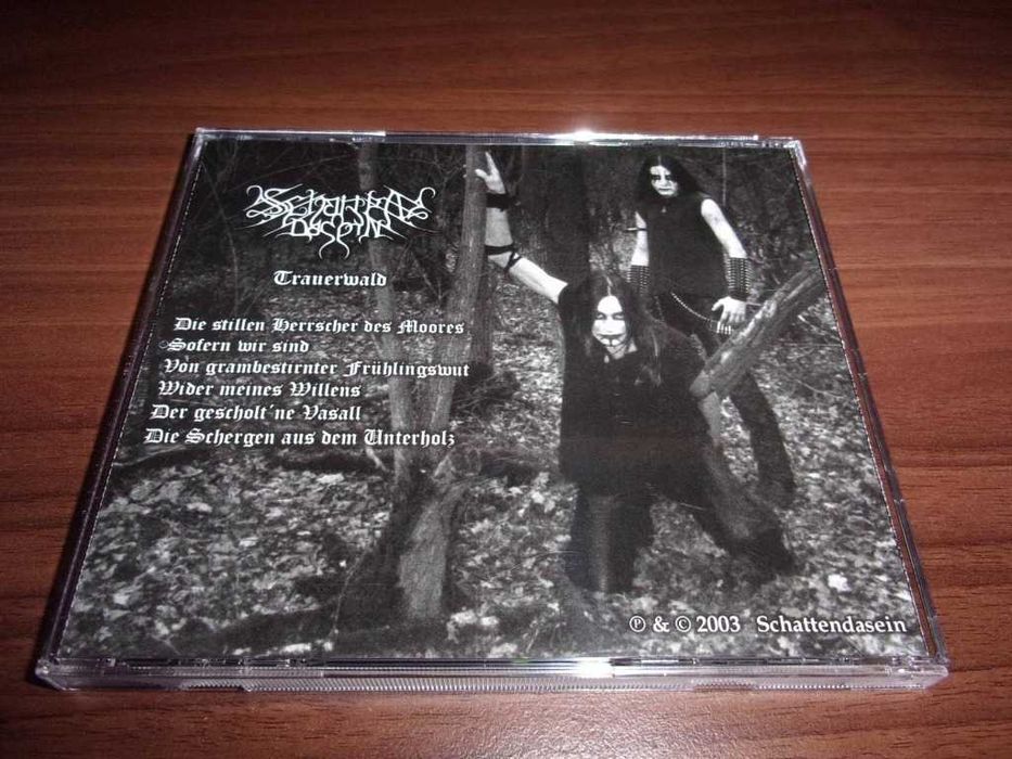Schattendasein - Trauerwald CD black metal