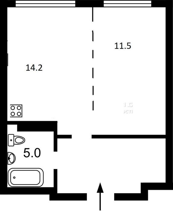 Продаж 1 кімн кв 41 кв.м Podil Plaza & Residence Поділ Плаза Без %