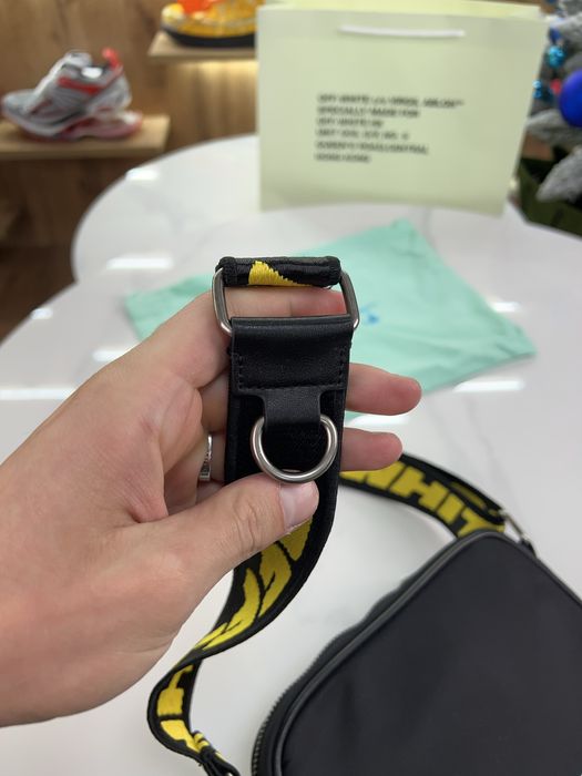 Сумка Месенджер OFF-WHITE SS24 Black / Yellow