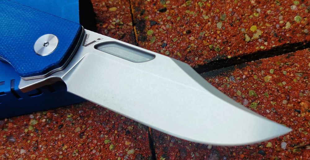 Nóż Petrified Fish Victor Micarta