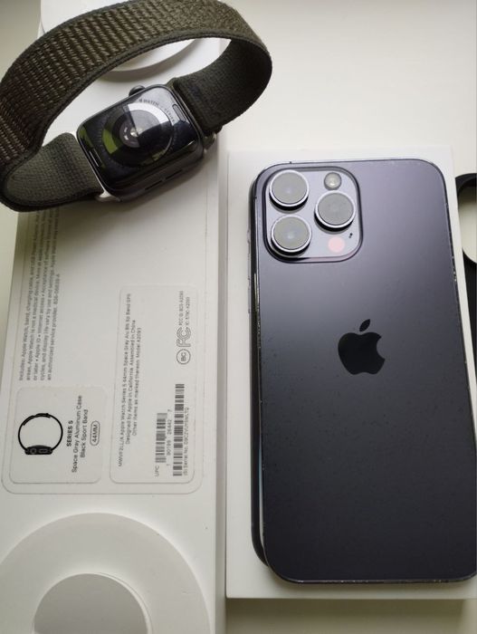 iPhone 14 Pro Max Apple Watch 5. 44 мм комплект