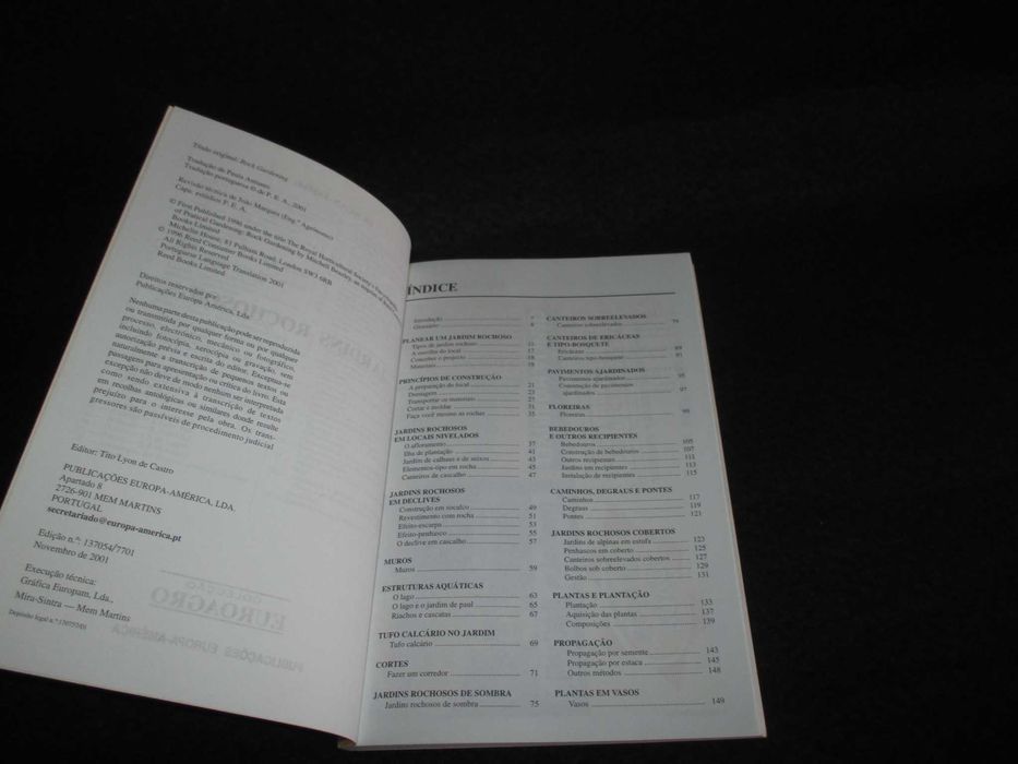 Livro Jardins Rochosos Duncan Lowe